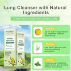WIDERT Extra Strength Lung Cleanse Herbal Air Diffuser Pen - Mint