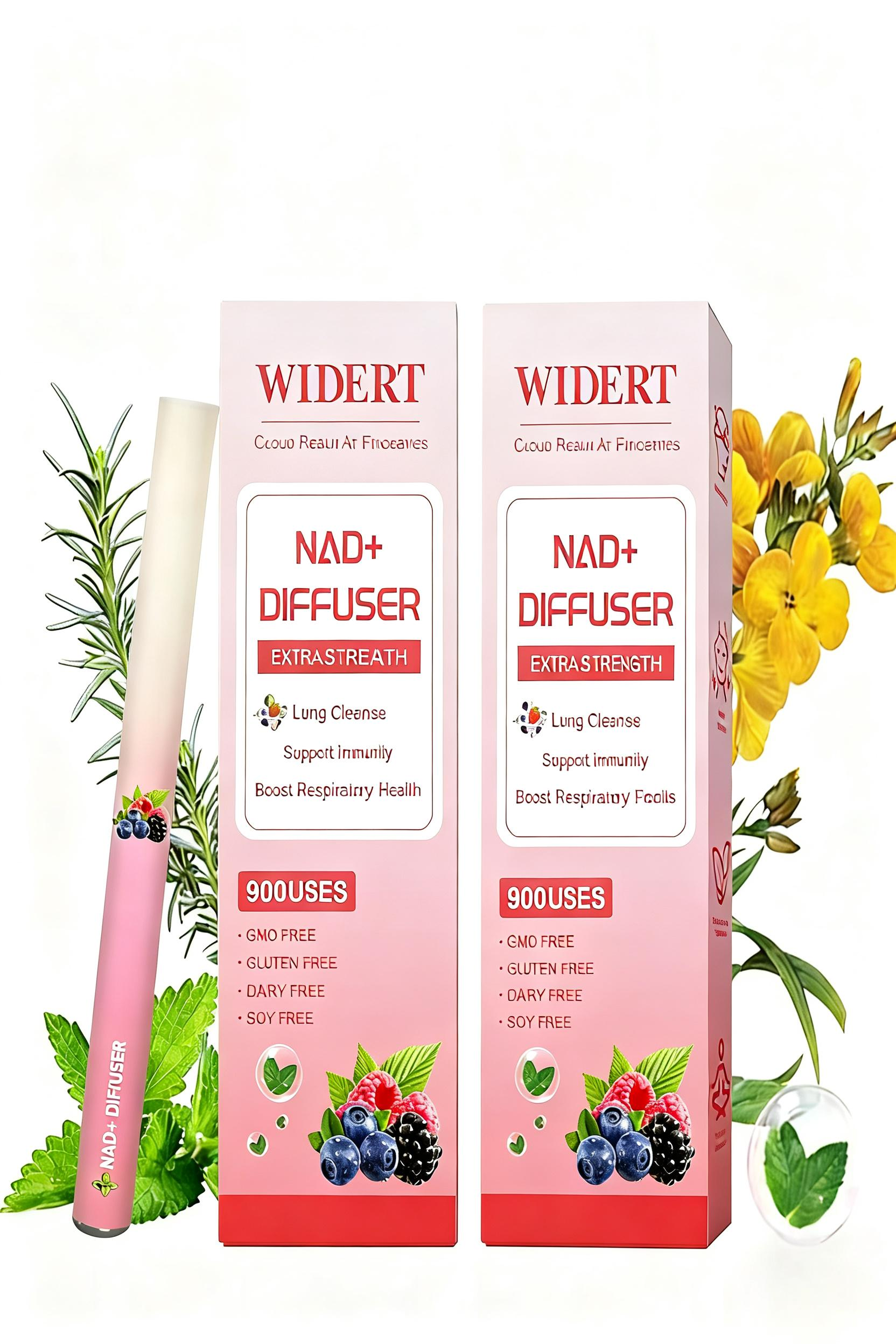 WIDERT Extra Strength Lung Cleanse Herbal Air Diffuser Pen - Berries