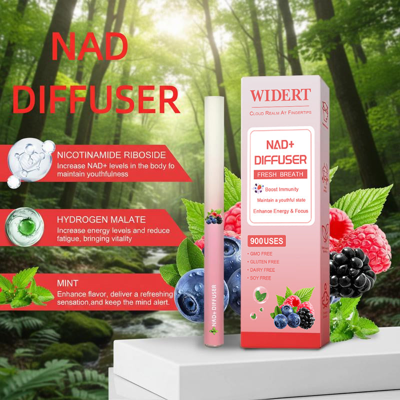 WIDERT Extra Strength Lung Cleanse Herbal Air Diffuser Pen - Berries